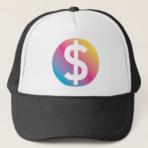 Projekt des Dollar-ReDe$ign Truckerkappe