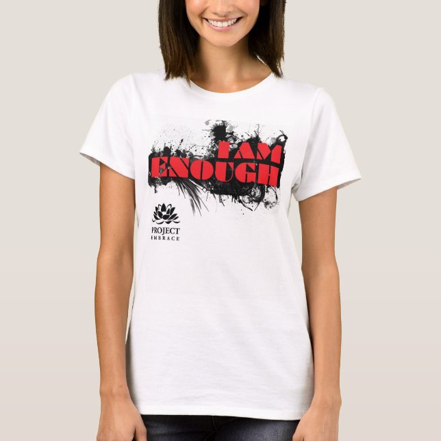 Projekt Embrace Slogan T - Shirt (Vorderseite)