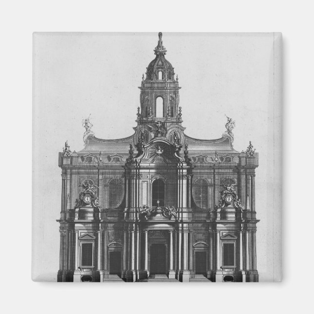 Projekt für die Kirche Saint-Sulpice Magnet (Vorne)