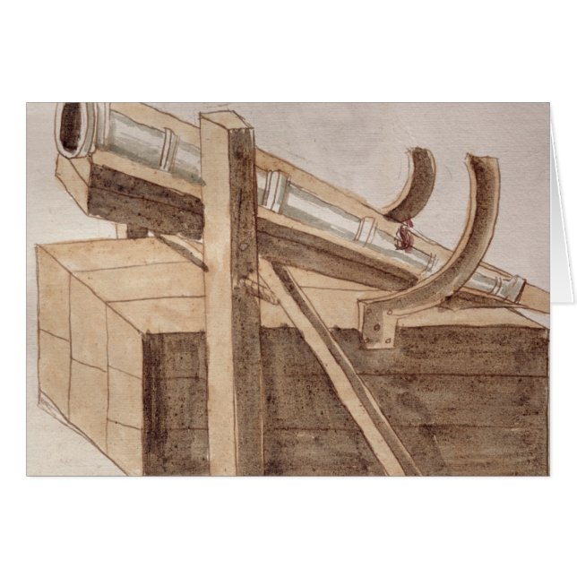 Projekt für eine Kanone (Vorderseite (Horizontal))