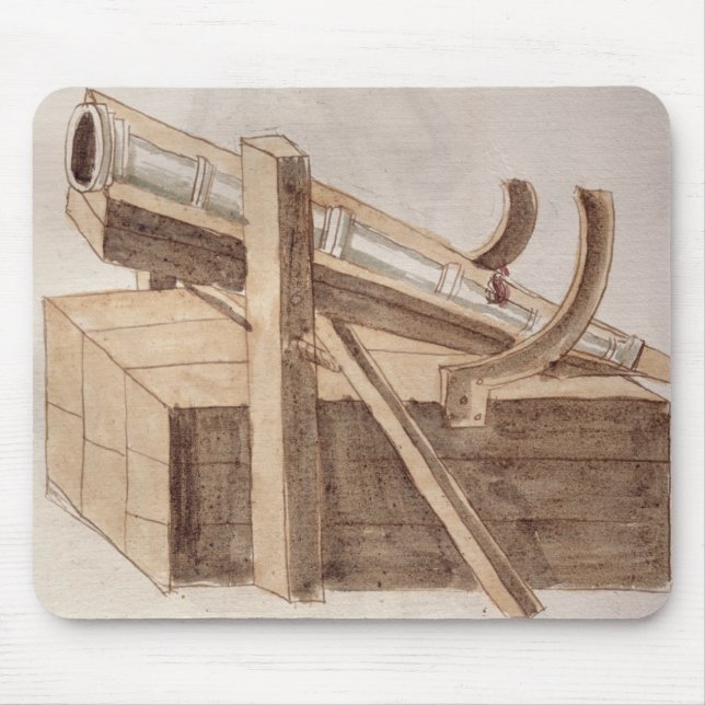 Projekt für eine Kanone Mousepad (Vorne)