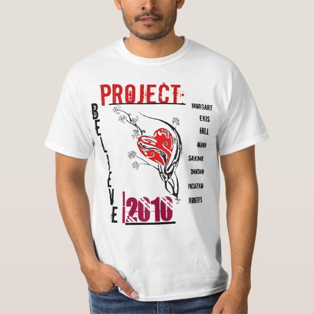 Projekt glauben T-Shirt (Vorderseite)