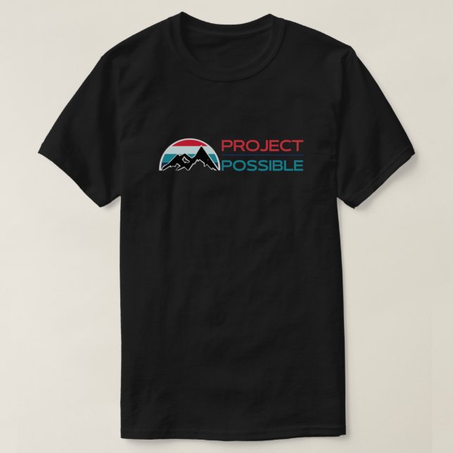 Projekt Möglich (Nanga-Parbat) T-Shirt (Design vorne)