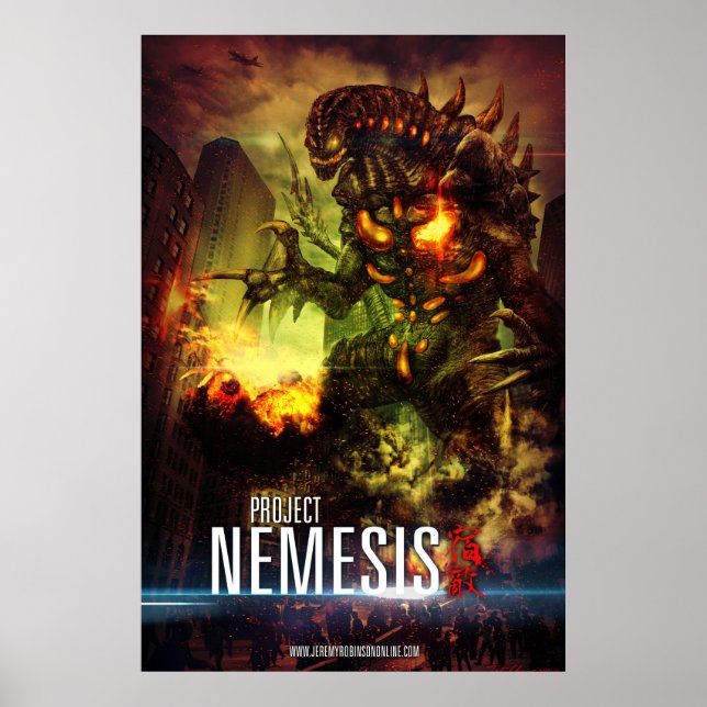 Projekt Nemesis Poster von Cheung Chung Tat (Vorne)