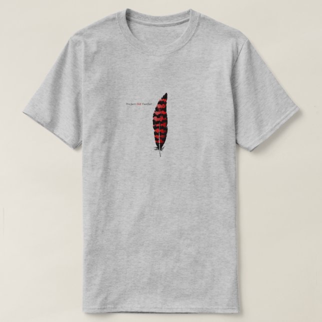 Projekt Red Feather T-Shirt (Design vorne)