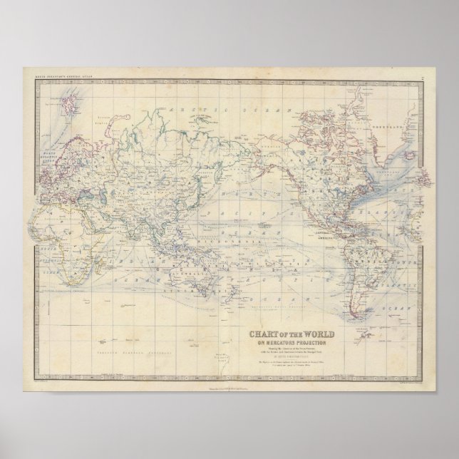 Projekt World Mercators Poster (Vorne)