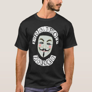 Projekt Zorgo Anonymous Mask Hacker T-Shirt