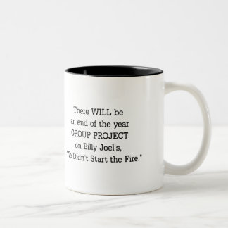 Projekt Zweifarbige Tasse