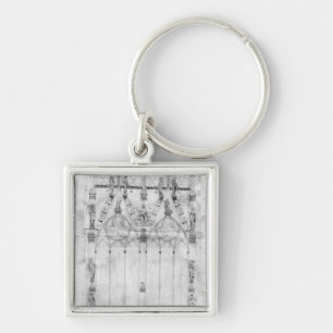 Projektieren Sie für die Kathedrale, Aufzug des Schlüsselanhänger