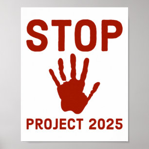 Projektierung 2025-Horror mit Handprint-Gesetz anh Poster