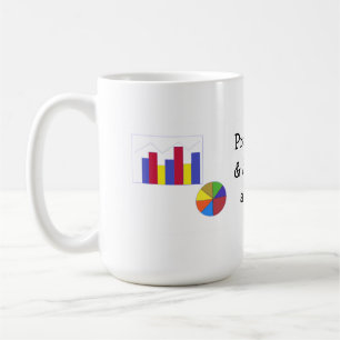 Projektions-Marketingstrategie-Grafik Kaffeetasse