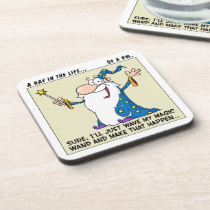 Projektleiter-magische Power Untersetzer