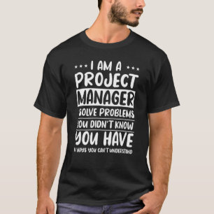 Projektleiter Mitarbeiter-Mitarbeiter - Lösung T-Shirt