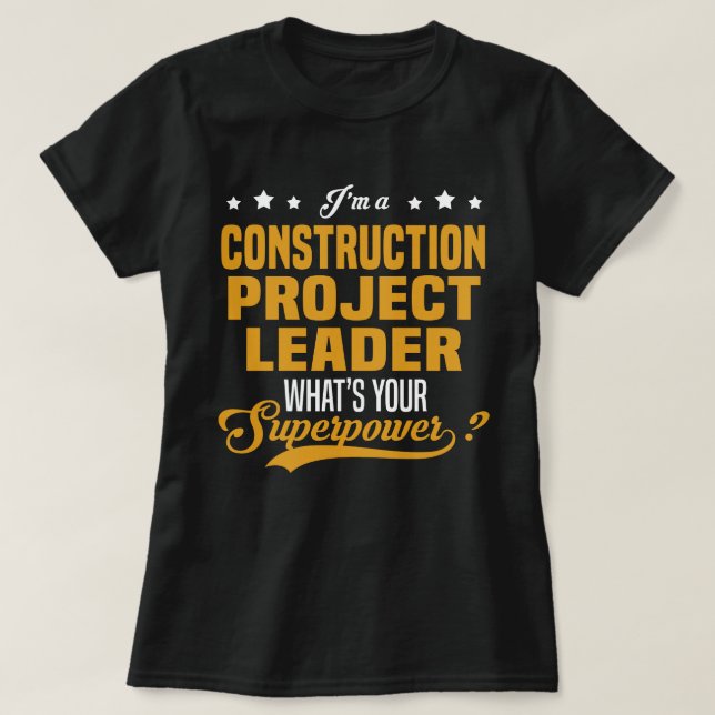Projektleiter T-Shirt (Design vorne)