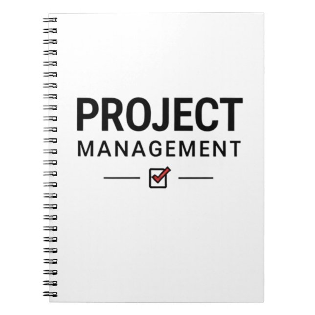 Projektmanagement Notizblock (Vorderseite)