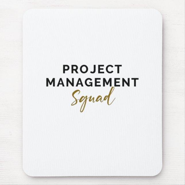 Projektmanagement-Team  Mousepad (Vorne)