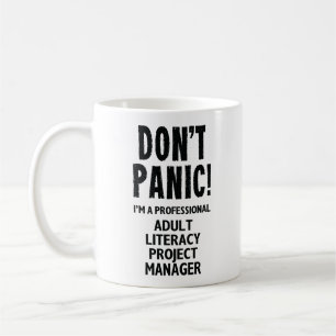 Projektmanager für Erwachsenenbildung Kaffeetasse