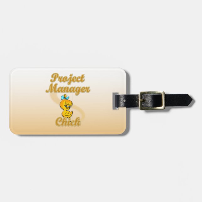 Projektmanager Gepäckanhänger (Vorderseite horizontal)