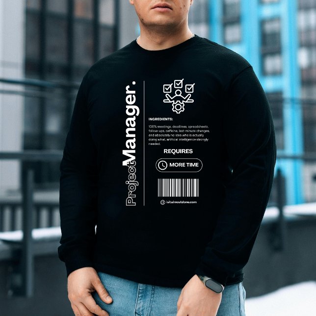 Projektmanager – Lustiger Arbeitshumor, Bürogesche Sweatshirt (Von Creator hochgeladen)