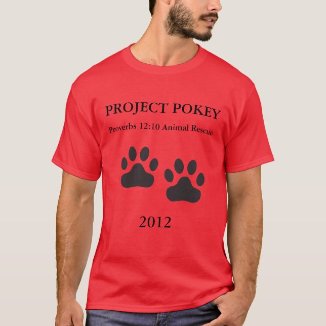ProjektPokey 2012-Red T-Shirt (Vorderseite)