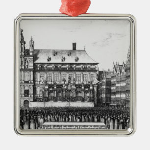 Proklamation des Friedens Silbernes Ornament