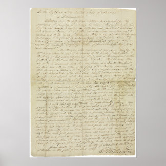 Proklamation des Posters 1789 Poster