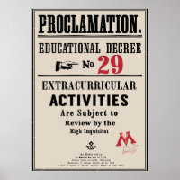 Proklamation Educational Decreto Nr. 29
