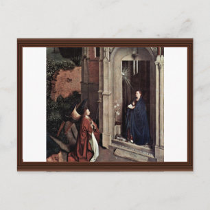Proklamation Von Eyck Jan Van (Beste Qualität) Postkarte