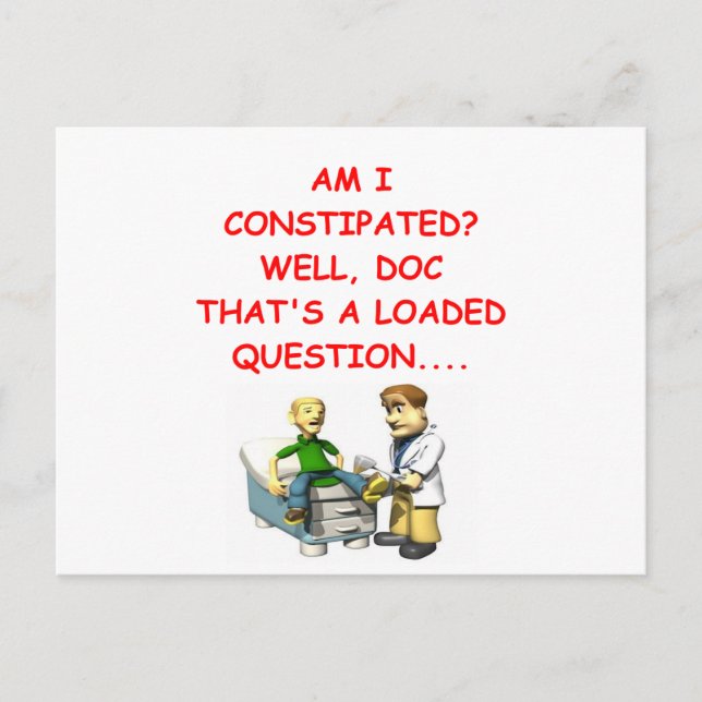 Proktologie Postkarte (Vorderseite)