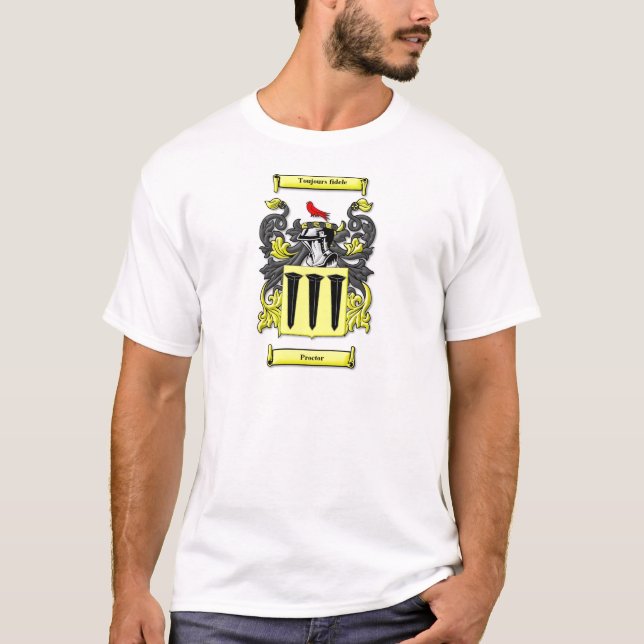 Proktor-Wappen T-Shirt (Vorderseite)