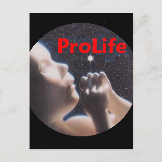 ProLife Postkarte (Vorderseite)