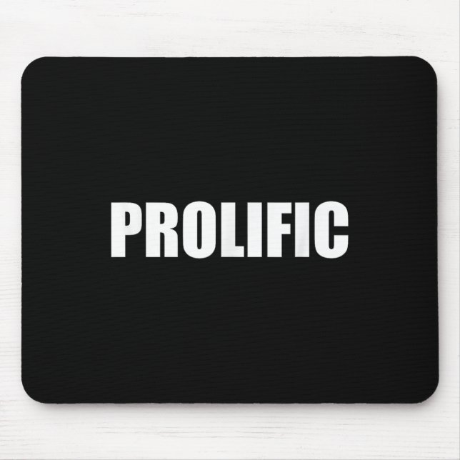 Prolific Insrational For Entrepreneurs  Mousepad (Vorne)