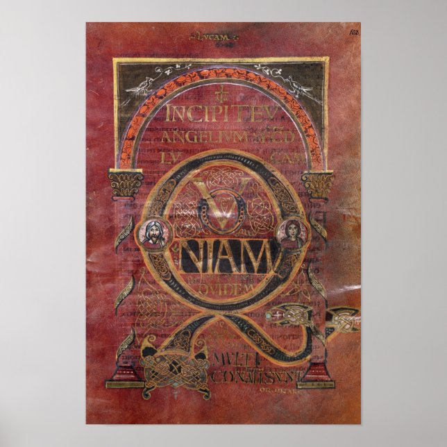 Prolog des Evangeliums von St. Luke Poster (Vorne)