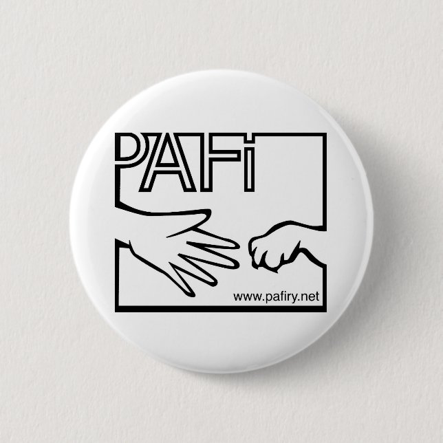 Prologoknopf tier-Finnlands BW Button (Vorderseite)