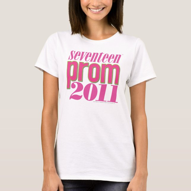 Prom 2011 - Rosa T-Shirt (Vorderseite)