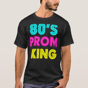 Prom 2022 King Senior Abschluss Prom Party Retro T-Shirt