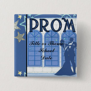 Prom-Button-Vorlage Button