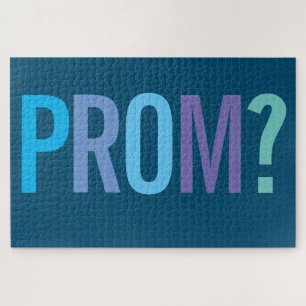 Prom? Frag sie/Ihm zu den Dance Secret Message Jig Puzzle