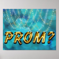 Prom Idee - Imitate versprechen goldene Lichter
