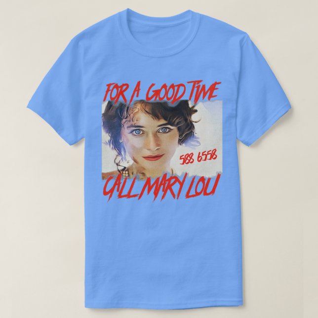 Prom Night 2 Mary Lou 80s Horror Movie T-Shirt (Design vorne)