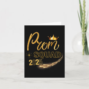 Prom Squad Abschluss Cl von 2025 Party Matching g Karte