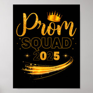Prom Squad Abschluss Cl von 2025 Party Matching g  Poster