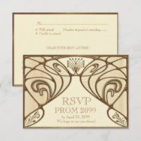 PROM UAWG, Great Gatsby, Gold auf Elfenbein