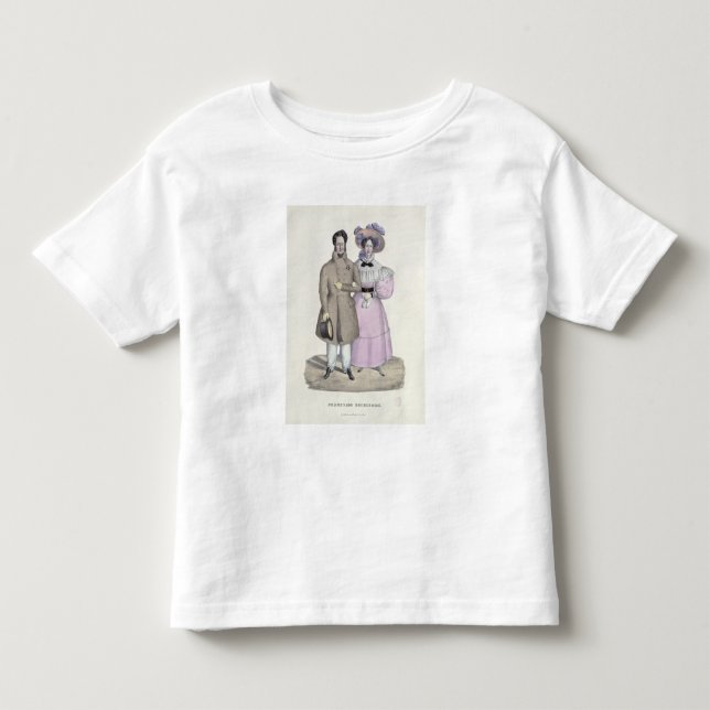 Promenade Bourgeoise Kleinkind T-shirt (Vorderseite)