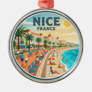 Promenade des Anglais Frankreich Ornament Aus Metall