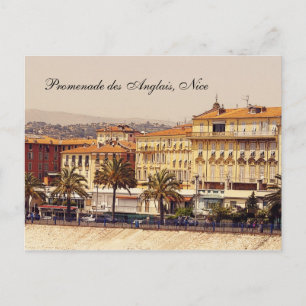 Promenade des Anglais, Nizza Postkarte