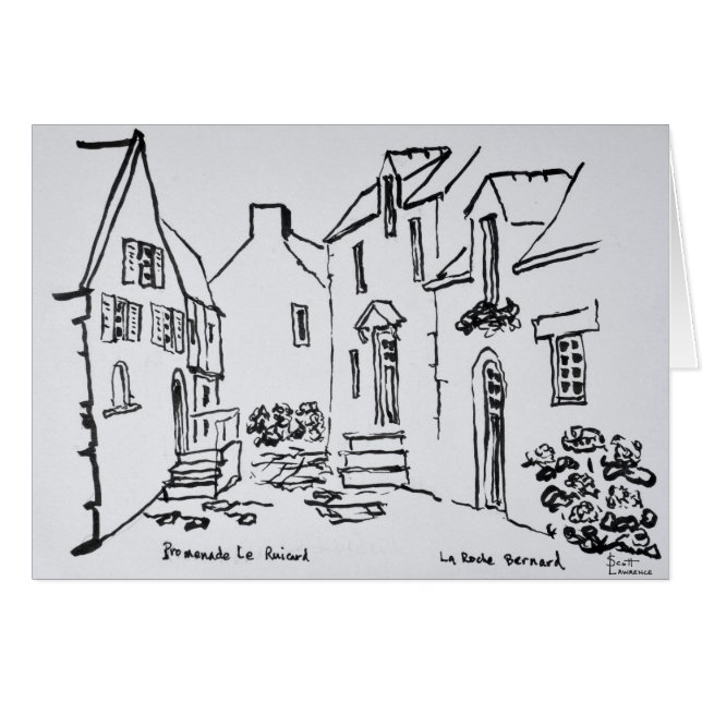 Promenade du Ruicard| La Roche-Bernard, Bretagne (Vorderseite (Horizontal))