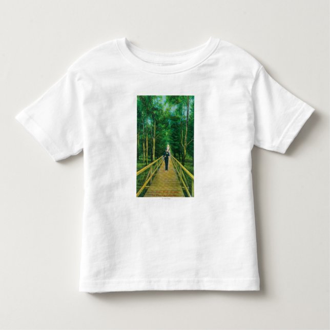 Promenaden-Ansicht beim Presidio Kleinkind T-shirt (Vorderseite)