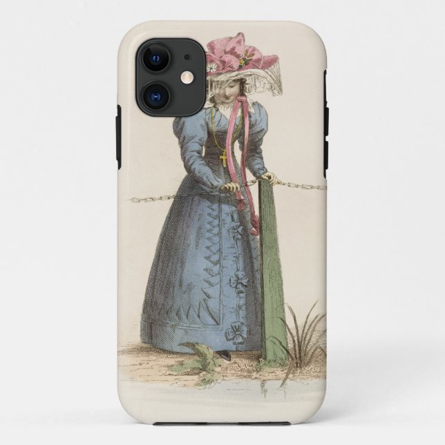 Promenaden-Kleid, Modegeck von Ackermanns Case-Mate iPhone Hülle (Rückseite)