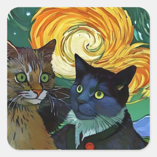 Promesas y sueños quadratischer aufkleber